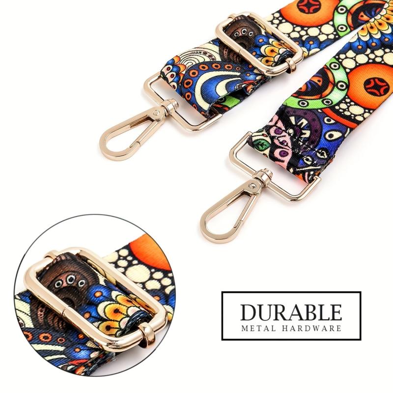 Adjustable Wide Shoulder Strap Handle Strap Replacement for Travel Bag