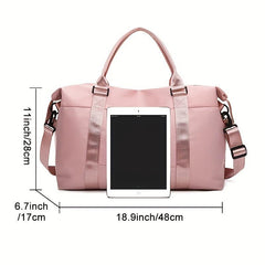 Portable Travel Duffle Bag Lightweight Overnight Bag Women's Sport Gym Bags