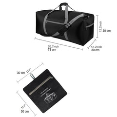 Foldable Travel Storage Bag Lightweight Duffel Zipper Bag