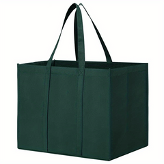 1pc Large Reusable Grocery Shopping Bags Foldable Tote Bags Bulk Can Hold 50 LBS