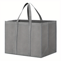 1pc Large Reusable Grocery Shopping Bags Foldable Tote Bags Bulk Can Hold 50 LBS