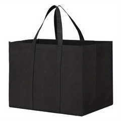 1pc Large Reusable Grocery Shopping Bags Foldable Tote Bags Bulk Can Hold 50 LBS