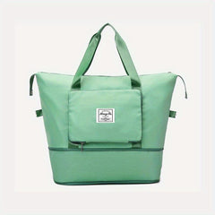 Foldable Tote Storage Bag Weekender Bag Gym Sports Bag