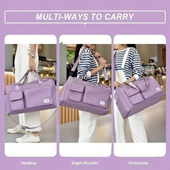 Large Capacity Sports Bag for Travel and Fitness