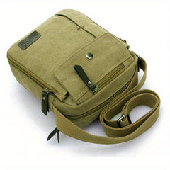Vintage Canvas Square Bag Lightweight Storage Bag