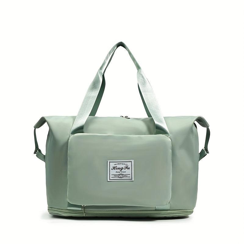 Foldable Travel Bag Large Capacity Expandable Storage for Yoga Swimming