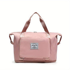 Foldable Travel Bag Large Capacity Expandable Storage for Yoga Swimming