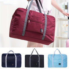 Portable Travel Duffle Bag Zipper Large Capacity Luggage Bag