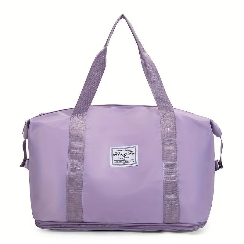 Bottom Expansion Travel Luggage Bag Large Capacity Sports Duffle Bag