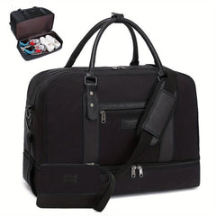 Portable Duffle Bag Large Capacity Multifunctional Polyester Weekender Bag