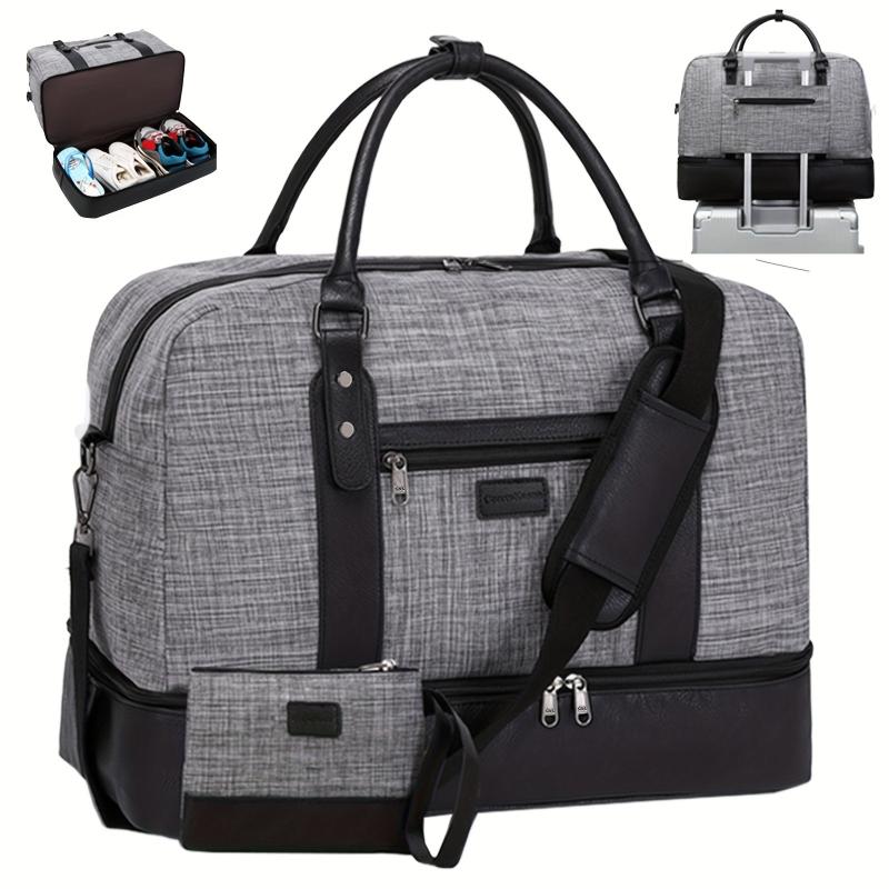 Portable Duffle Bag Large Capacity Multifunctional Polyester Weekender Bag