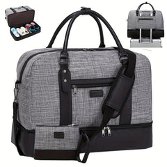 Portable Duffle Bag Large Capacity Multifunctional Polyester Weekender Bag