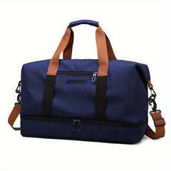 Large Capacity Carry On Tote Storage Pouch Nylon Lightweight Luggage Bag