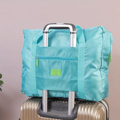 Travel Foldable Storage Handbag Lightweight Duffle Bag Portable Luggage Bag