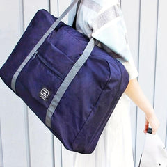 Large Capacity Duffel Bag Zipper Luggage Bag Lightweight