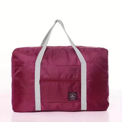 Large Capacity Duffel Bag Zipper Luggage Bag Lightweight