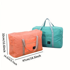 Large Capacity Duffel Bag Zipper Luggage Bag Lightweight