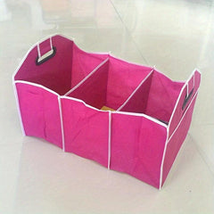 Thickened Folding Car Organizer Large Capacity Non Slip Storage Box