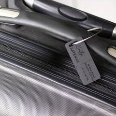 Personalized Luggage Tags Rectangle Shape Lightweight Backpack Tags