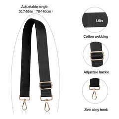 Long Shoulder Bag Strap Cotton Wide Replacement Purse Strap For Bag Nylon