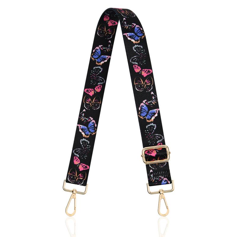 Long Shoulder Bag Strap Cotton Wide Replacement Purse Strap For Bag Nylon
