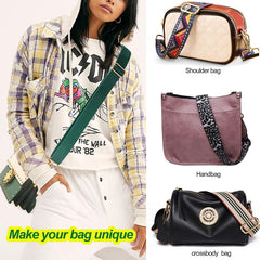 Long Shoulder Bag Strap Cotton Wide Replacement Purse Strap For Bag Nylon