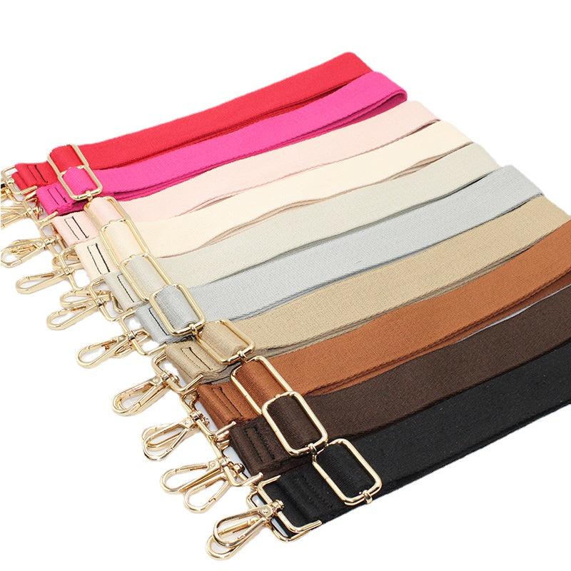 Long Shoulder Bag Strap Cotton Wide Replacement Purse Strap For Bag Nylon