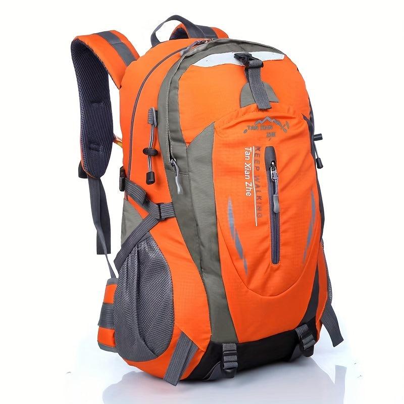 Men's Large Capacity Hiking Backpack Sports Waterproof Travel Mountaineering Bag
