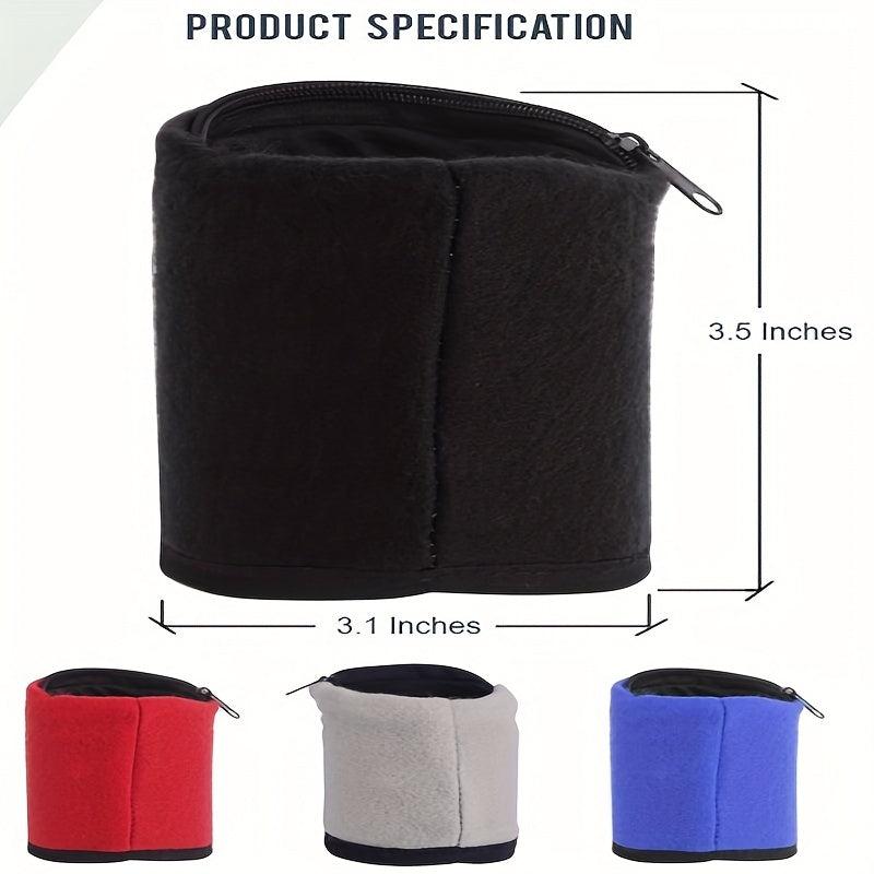 Mini Wrist Wallet Pouch Band Fitness Sports Zipper Wristband