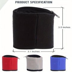 Mini Wrist Wallet Pouch Band Fitness Sports Zipper Wristband