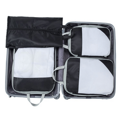4pcs Lightweight Handheld Packing Cubes Clothing Shoes Storage Bag