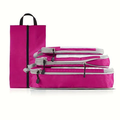 4pcs Lightweight Handheld Packing Cubes Clothing Shoes Storage Bag