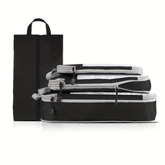 4pcs Lightweight Handheld Packing Cubes Clothing Shoes Storage Bag