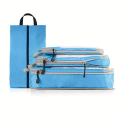 4pcs Lightweight Handheld Packing Cubes Clothing Shoes Storage Bag