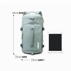 Large Capacity Travel Storage Backpack with Zipper