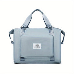 Large Capacity Travel Bag Expandable Foldable Dry Wet Separation Sports Bag
