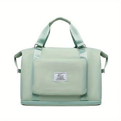 Large Capacity Travel Bag Expandable Foldable Dry Wet Separation Sports Bag