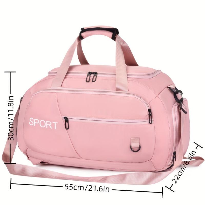 Large Capacity Travel Backpack Gym Bag Wet Dry Separation Duffle Bag