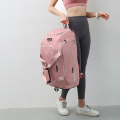 Large Capacity Travel Backpack Gym Bag Wet Dry Separation Duffle Bag