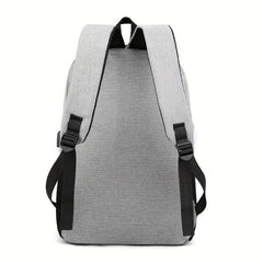 3 Pcs Letter Graphic Backpack & Shoulder Bag Set for Travel Work