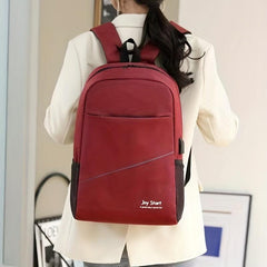 3 Pcs Letter Graphic Backpack & Shoulder Bag Set for Travel Work
