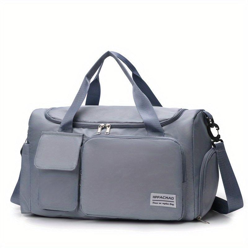 Dry Wet Separation Weekender Bag Large Capacity Travel Duffel Bag