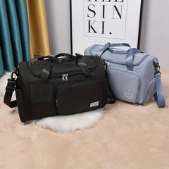 Dry Wet Separation Weekender Bag Large Capacity Travel Duffel Bag