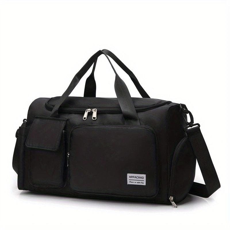 Dry Wet Separation Weekender Bag Large Capacity Travel Duffel Bag