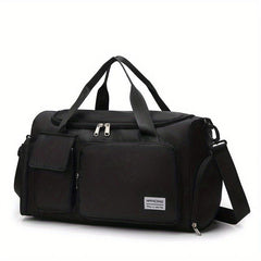 Dry Wet Separation Weekender Bag Large Capacity Travel Duffel Bag