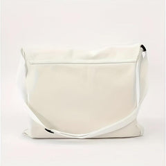 Casual Canvas Bag Solid Messenger Shoulder Bag All Match