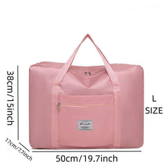 Travel Portable Lightweight Sports Zipper Handbag Duffel Bag