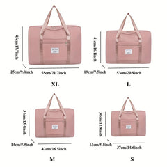 Travel Portable Lightweight Sports Zipper Handbag Duffel Bag