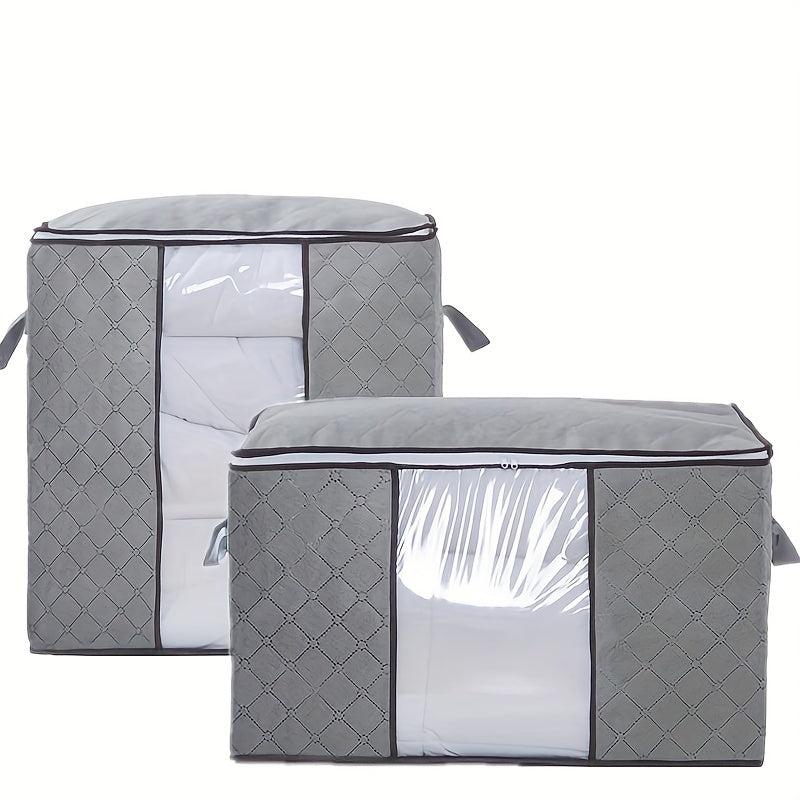 Large Capacity Non-Woven Storage Bag Clothes Quilt Moving Luggage Packing Bag