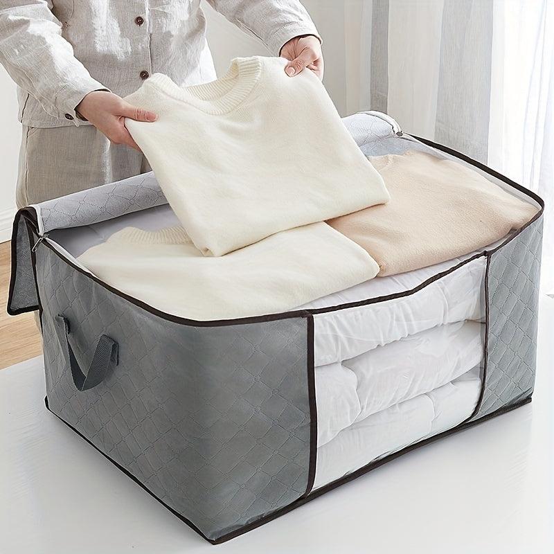 Large Capacity Non-Woven Storage Bag Clothes Quilt Moving Luggage Packing Bag